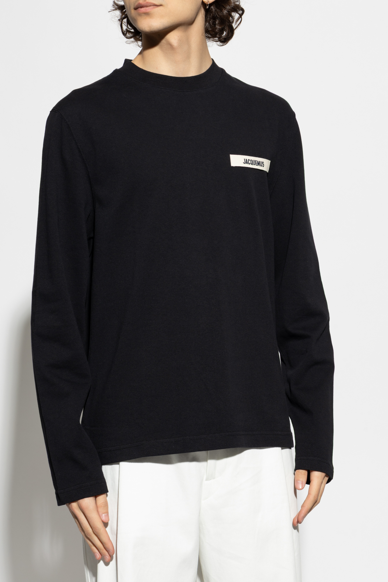 JACQUEMUS(ジャックムス) La Chemise Simon Shirt総柄長袖シャツ